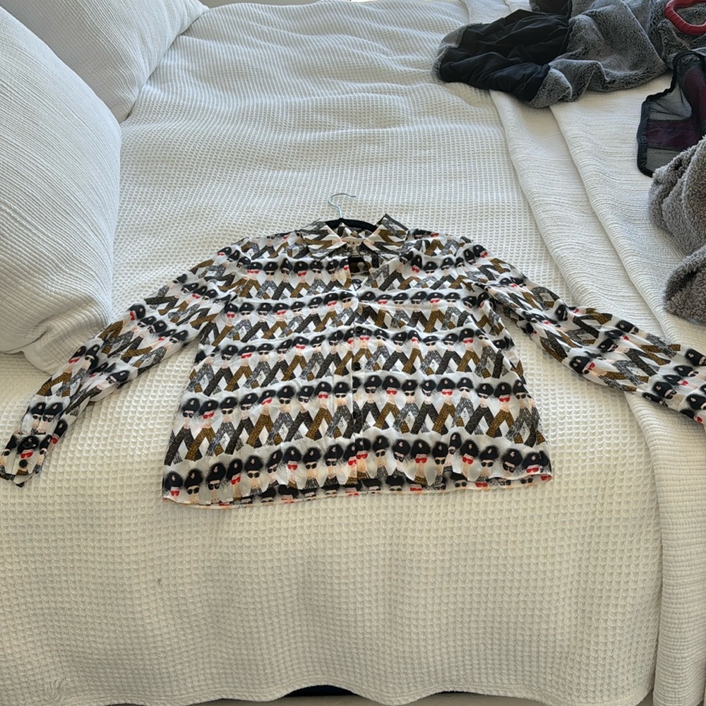 Alice and olivia button down